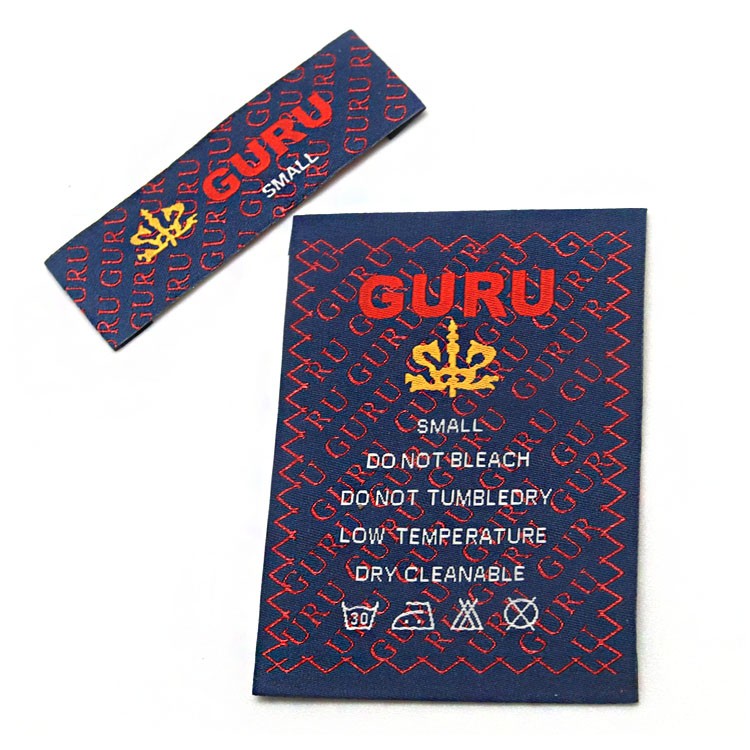 新款織嘜定做女裝領(lǐng)標定做織標布標內(nèi)衣家紡標簽織嘜章袖口定制